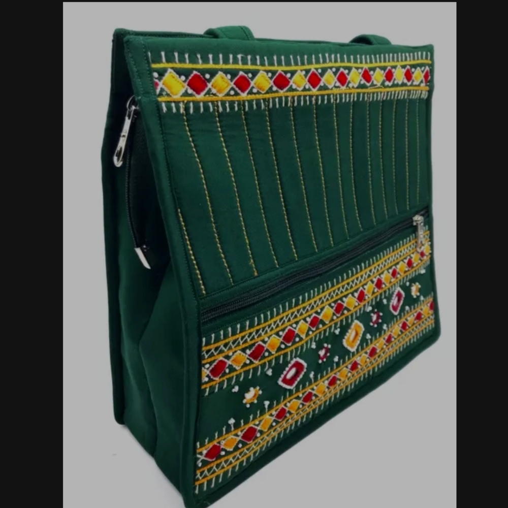 Handcrafted Banjara Cotton Picnic Bag